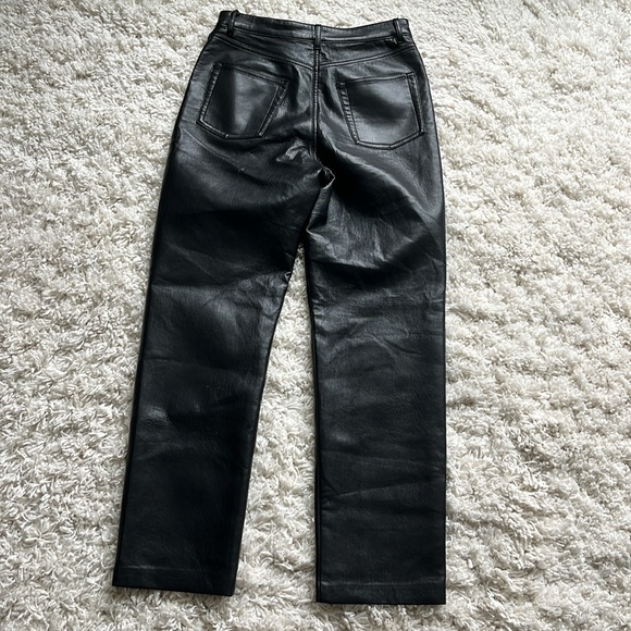 Aritzia Wilfred Leather Pants - Picture 6 of 9